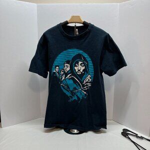 Vintage Tupac Juice Movie T shirt featuring Navy Blue, Mens Size L‎